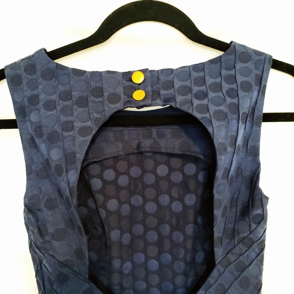 ASOS Closet London | Navy Blue Sheath Dress | US 4 - Picture 4 of 8